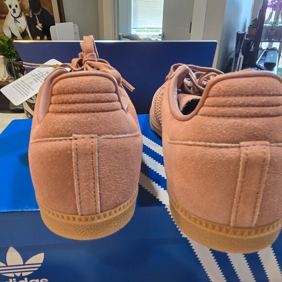 [JI3209] Adidas Originals Mens Samba OG Warm Clay Wonder Taupe *NEW* SIZE 10 - Picture 7 of 14